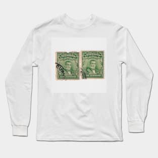 Ecuador Stamp, 1915 Long Sleeve T-Shirt